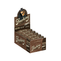 Smoking BROWN King Size SLIM Conical Tips 33 Stck