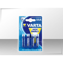 Varta High Energy (Blau), Micro AAA 4903, 4er Blister