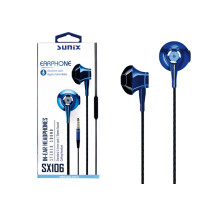 SUNIX- SX106 - In-Ear Headphones "Türkis" - 3,5mm