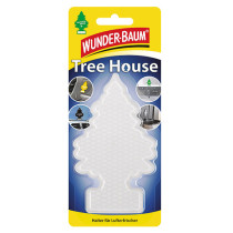Wunderbaum-Halter "Tree House" - transparent