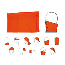 Schlauch-Maske Multifunktional "Orange"