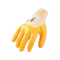 Nitril-Handschuh Gelb "NI.TECH", Gr.7