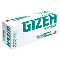 Gizeh Menthol TIP 200-er King Size Hülsen