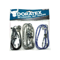 Doratex "Spannseil  mit Haken" - elastisch - 3 Größen