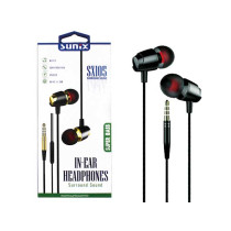 SUNIX- SX105 -Super Bass - Headphones "Schwarz" - 3,5mm