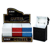 Zorr Zigaretten-Box "Glitter" - im Display