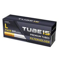 Zigaretten-Hülsen Tube15 L-Pack - 500er