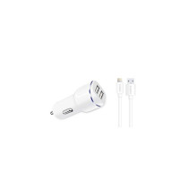 SUNIX- S-311-A  DUAL- FAST Car Charger inkl. Apple-IOS - 2.4 A - PKW