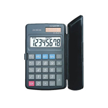 Taschenrechner Mittel-Gross -  LEO DK029 8-stellig m. Abdeckung