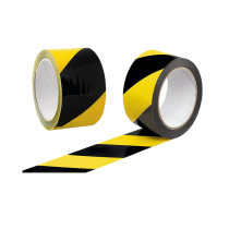 Warnklebeband schwarz/gelb - 50,0 mm x 66,0 m