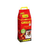 GRiLLiS Grill-Holzkohlebriketts - 3,3 kg