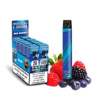 TobaliQ E-Shisha TQ-Smile "Mix Berry" - 600 Züge - "20mg Nikotin"