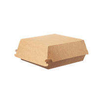 Snackverpackung Hamburger-Box - 11 x 11 x 8cm - Gr. M