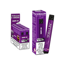 TobaliQ E-Shisha TQ-Smile "Grape Ice" - 600 Züge - "10 mg Nikotin"