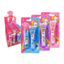 Unicorn "Lips Candy Set" - Lipstick (Lollipop) und Gloss (Candy Gel) - 25 g