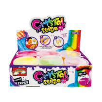 Schleim "Crystal Slime" - 6,5 x 3cm - 12er Display