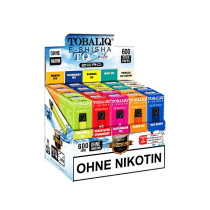TobaliQ E-Shisha "TQ-Smile 20er Mix Display" - 600 Züge - "0 mg Nikotin"
