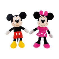 Plüsch-Disney "Minnie u. Mickey Mouse" - 40 cm (sitzend 30 cm)
