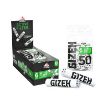 Gizeh Black Active Filter - 6 mm - 10 x 50er Tüte