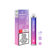 TobaliQ E-Shisha "DAZZLE" - Blueberry Rapsberry Ice - 600 Züge - 20 mg Nikotin