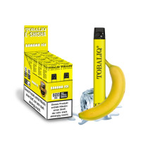 TobaliQ E-Shisha TQ-Smile "Banana Ice" - 600 Züge - "20 mg Nikotin"