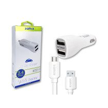 SUNIX- S-307 - USB Car Charger inkl. Micro-USB Kabel - 2,4 A