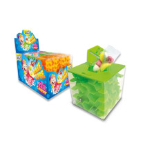 Maze Cube m. Süßigkeiten - 6 cm - 5g