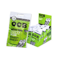 OCB Activ Tips Extra Slim - Premium -  6mm - 50er Beutel