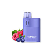 TobaliQ E-Shisha "Romix Q" - Blueberry Raspberry - 600 Züge - 20 mg Nikotin
