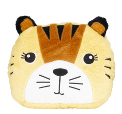 Plüschkissen Tiger grau - h=33 cm b=38 cm