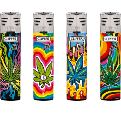 Clipper Jet Flame Mazed Leaves