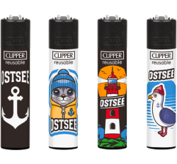 Clipper Feuerzeug "Ostsee"