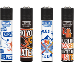 Clipper Feuerzeug "Apres Ski"