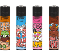 Clipper Feuerzeug "Friendshrimp"