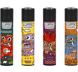 Clipper Feuerzeug "Weird"