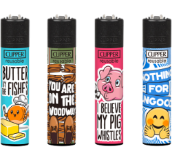 Clipper Feuerzeug "Denglish 9"