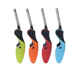 Stabfeuerzeug  klappbar 25cm big sortiert. Im Display
