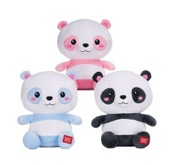 Kawaii Kuties Panda - Plüschfigur 3-fach Sitzend 24cm
