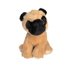 Plüsch-Mops "Zyra" sitzend 20cm