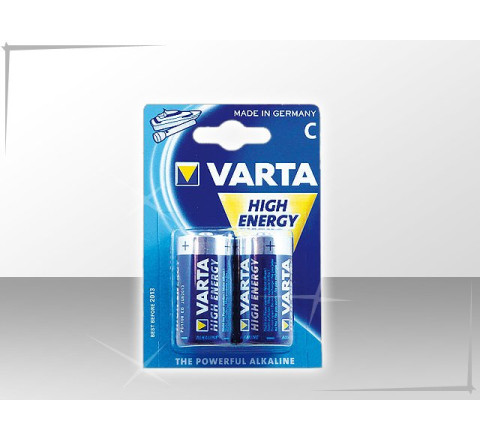 Varta High Energy (Blau), Baby 4914, 2er Blister