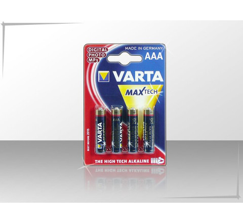 Varta Alkaline Micro  (ROT) Max Tech 4703