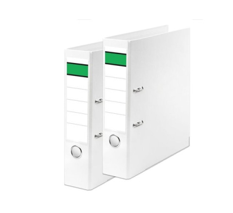 Ordner PP-Kunstoffüberzug-  A4 - BREIT 80mm - WEISS