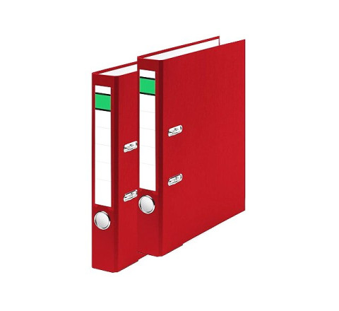 Ordner PP-Kunstoffüberzug-  A4 - Schmal 50mm - ROT