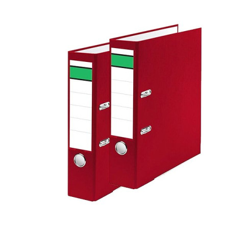 Ordner PP-Kunstoffüberzug-  A4 - BREIT 80mm - ROT