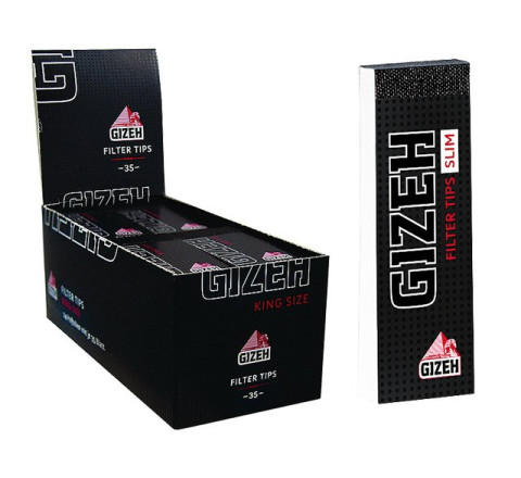 Gizeh Black "Filter Tips Slim"