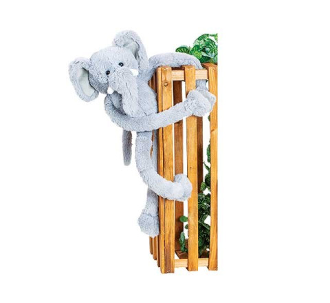 Plüsch-Elefant "Fred" m. Schlenkerbeinen/Armen - 45cm