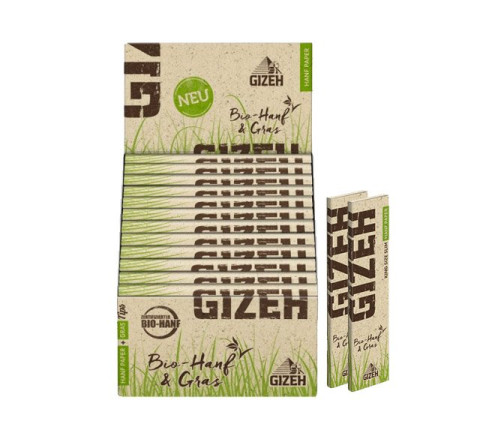 GIZEH Hanf & Gras King Size Slim + Tips