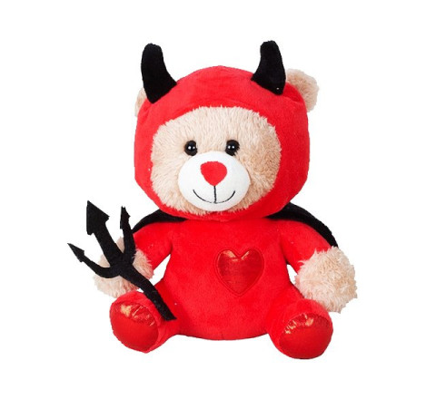 Plüsch-Bär Teufel mit Herz "Ruby" - 22cm