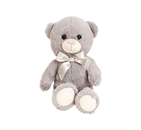 Plüsch-Bär "Softie" - grau -31 cm