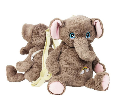 Plüsch-Rucksack - Elefant - 42 cm